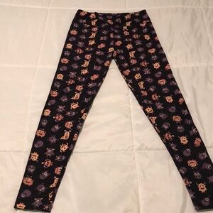 LuLaRoe cute monster OS Leggings great for Halloween or get together